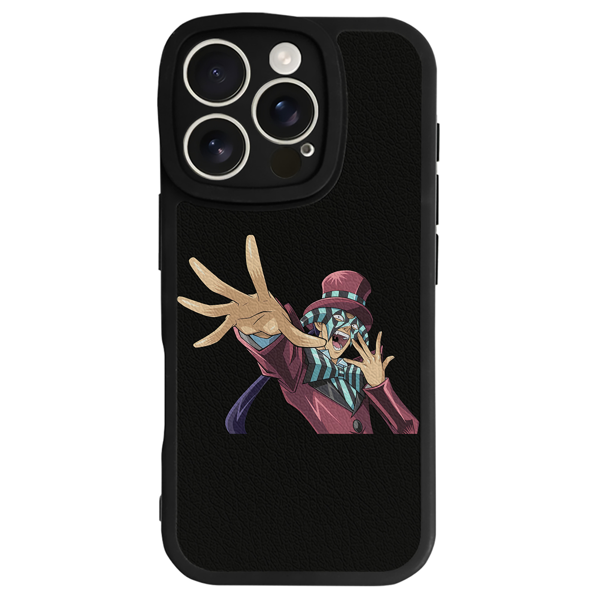 遊☆戯☆王 Yu-Gi-Oh! 【iPhone 16シリーズ対応】シリコンスマホケース（レザー調） 材質：シリコン